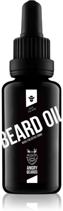 Angry Beards Jack Saloon Beard Oil Bartöl 30 ml