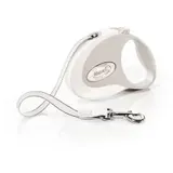 Flexi Style Gurt - weiß / S leash 3 m 12 kg white