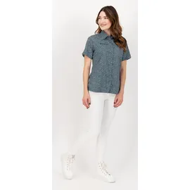 DEPROC activ Outdoorbluse navy flower M