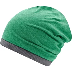 Sommer Beanie Heather "MB6577" - green-melange/dark-grey