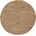 Rund Naturfarbe Beige 300 cm handgewebt aus Jute Moderner Naturteppich Uni im Boho Style robuster Teppich Rund für Wohnzimmer Schlafzimmer Küche