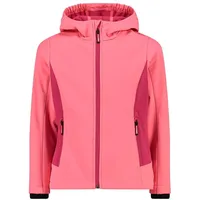 CMP - Kid G-Jacke mit fester Kapuze, Glanz-Fuxia, 116