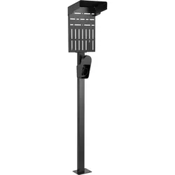 InLine Universal Wallbox-Standfuß mit EV-Ladekabel Halterung - schwarz