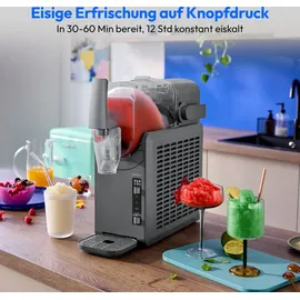 Medion Life Slush-Eismaschine MD12090 Grau 2,6 l