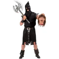 W WIDMANN MILANO Party Fashion - Kostüm Henker, schwarz, Mittelalter, Faschingskostüme, Halloween