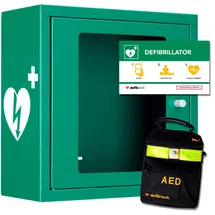 Defibtech Defibrillatoren-Schrank mit Alarm, signalgrün