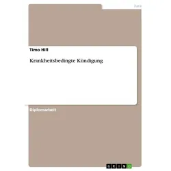 Krankheitsbedingte Kündigung