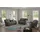 Cotta Polstergarnitur COTTA "Casino, Sofa Set, 3-2-1 Sitzer, Wohnzimmer Garnitur", braun (fango), H:88cm T:92cm, 100% Echtleder, Sitzmöbel-Sets, Sessel, 2-Sitzer, 2,5-Sitzer, hohe Rückenlehne