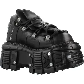 New Rock M-tank106-c2 Unisex Plattformschuhe, Schwarz, - Schwarz - 45