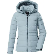 KILLTEC Damen Steppjacke/Jacke in Daunenoptik mit Kapuze KOW 10 WMN QLTD JCKT, hell eisblau, 50, 43302-000