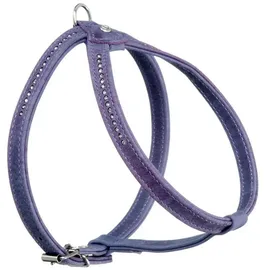 Karlie Hunde-Geschirr Geschirr Buffalo Denim Strass lavendel