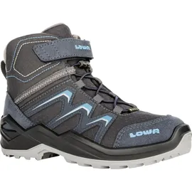 Lowa Maddox Warm GTX Mid Kinder, blau, Größe 34