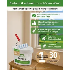 alpenkalk Rollputz fein 24 kg 0,5 mm