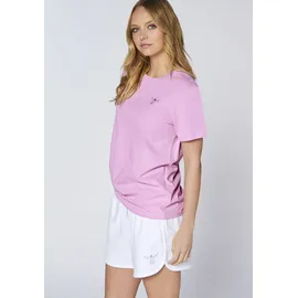 Chiemsee T-Shirt mit tonalem Stick & Print,