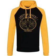 Yellowstone Hoodie Schwarz M