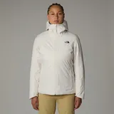 The North Face Funktionsjacke »W QUEST INSULATED JACKET«, mit Kapuze, Winterjacke mit Logodruck weiß