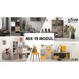 5 five simply smart 5five Simply Smart Aufbewahrungskorb Mix N Modul 15 x 31 cm 1-tlg. beige
