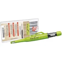 Pica Tieflochmarker Set Dry Graphit + Ersatzminen (graphit, Härte H)