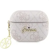 GUESS GUAP2G4GSMP Schutzhülle für AirPods Pro 2, Rosa, 4G, Charm-Kollektion