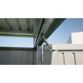 Biohort HighLine H3 2,57 x 2,17 m dunkelgrau-metallic Doppeltür