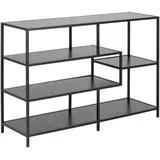 MID.YOU Regal, Schwarz, Holzwerkstoff, 114.0x78.0x35.0 cm, Wohnzimmer, Regale, Bücherregale
