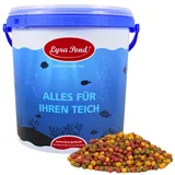 Lyra Pet 10 Liter (3,7 kg) Lyra Pond® Pond Allround Koi Mix Fischfutter Teichfutter in Eimer