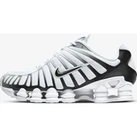 Nike Shox TL "White Platinum" Schwarz/Weiß, Größe: 44 - Weiß - 44
