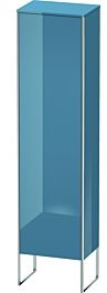 Duravit XSquare Hochschrank XS1314L4747 50x176x35,6cm, Tür links, stehend, Stone Blue hochglanz
