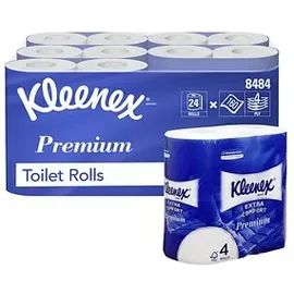 Kleenex Kleenex® Toilettenpapier 4-lagig, 24 Rollen