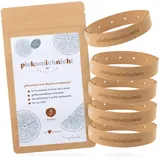 pieksmichnicht Pflanzliche Anti-Mücken-Armbänder 5 St