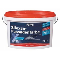(8,20 EUR/l) PUFAS Siloxan-Fassadenfarbe 2,5l