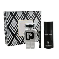 Paco Rabanne Phantom Eau de Toilette 100 ml + Eau de Toilette 10 ml + Deo 150 ml Geschenkset