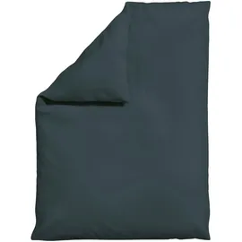 schlafgut Knitted Jersey Uni Dunkelgrau 155 x 220 cm