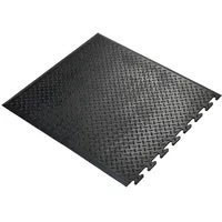 COBA Europe Arbeitsplatzmatte Gummi 700 x 800 mm schwarz
