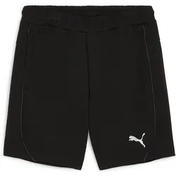 PUMA Herren Shorts teamFINAL Casuals Shorts, PUMA Black-PUMA Silver, XL