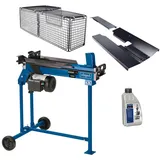 Scheppach liegend Holzspalter HL760LS Brennholzspalter | elektrisch 230V | Spaltkraft 7 Tonnen | Spaltlänge 520mm | mit Untergestell & 1L Hydrauli...