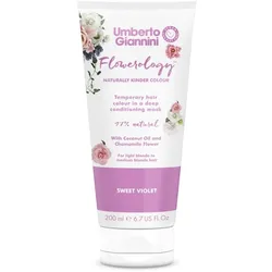 Umberto Giannini Flowerology Temporary Colour Mask Haarkur & -maske 200 ml