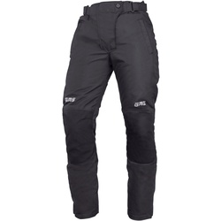 GMS Starter Damen Motorrad Textilhose, schwarz, Größe XL