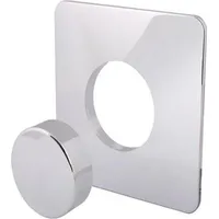 LE SANITAIRE Blindabdeckung 140 x 140 mm Wasserzähler Verchromt