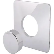 LE SANITAIRE Blindabdeckung 140 x 140 mm Wasserzähler Verchromt