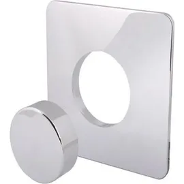 LE SANITAIRE Blindabdeckung 140 x 140 mm Wasserzähler Verchromt