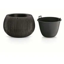 Prosperplast Beton Bowl Ø 37 x 21,8 cm schwarz