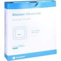 Coloplast Biatain Silicone Lite Schaumverband 5x5 cm