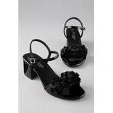 aniston shoes Sandalette Damen Schwarz 37