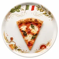Pizzateller Katja Ø31,5cm XL-Teller 1 Personen Italien-Dekor XL-Teller Platte