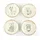 CreaTable Freunde des Waldes Teller 21 cm 4er Set