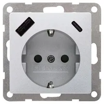 Siemens USB-Steckdose 18 W Aluminiummetallic 1 St.