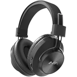 NIA S4000 faltbares Over-Ear-Musik-Headset, kabellose Bluetooth-Kopfhörer, Stereo-Musik-Kopfhörer, 3,5 mm AUX-IN, TF-Karte, MP3-Player, FM-Radio mit Mikrofon