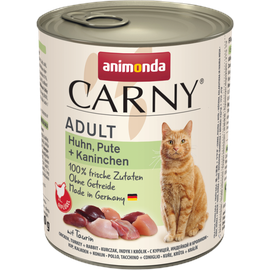 Animonda Carny Adult Huhn, Pute & Kaninchen 6 x 800 g