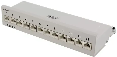 Deltaco PAN-212, 10 Gigabit Ethernet, Schnelles Ethernet, Gigabit Ethernet, 1000